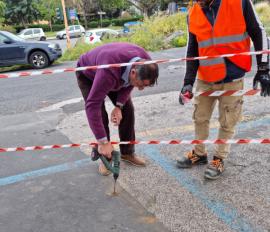 Inizio lavori di realizzazione del parcheggio scambiatore Sanzio in Catania